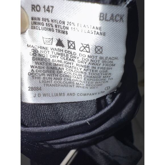 Magisculpt One Piece Swimsuit Black - Size 20 - SW1 - Picture 6 of 10